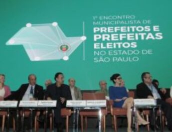 SP: ENCONTRO COM PREFEITOS ELEITOS