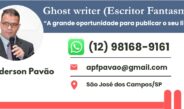 ANDERSON PAVÃO ESCRITOR FANTASMA