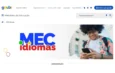 MEC IDIOMAS NOVA PLATAFORMA