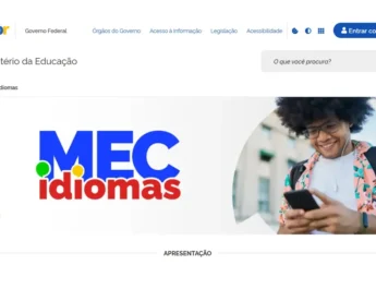 MEC IDIOMAS NOVA PLATAFORMA