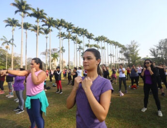 AULÃO DE DEFESA PESSOAL NO PARQUE